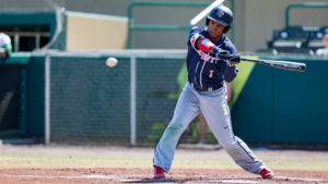 guy playing baseball