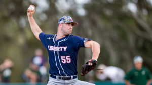 guy playing baseball